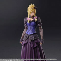 Square Enix Final Fantasy VII Remake PLAY ARTS Kai Cloud Strife Dress Ver. Action Figure -Bandai Sales Store final fantasy vii remake play arts kai cloud strife dress ver action figure 2