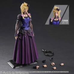 Square Enix Final Fantasy VII Remake PLAY ARTS Kai Cloud Strife Dress Ver. Action Figure -Bandai Sales Store final fantasy vii remake play arts kai cloud strife dress ver action figure 5