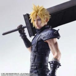 Square Enix Final Fantasy VII Remake STATIC ARTS Cloud Strife -Bandai Sales Store final fantasy vii remake static arts cloud strife 3