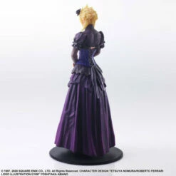 Square Enix Final Fantasy VII Remake STATIC ARTS Kai Cloud Strife Dress Ver. Figure -Bandai Sales Store final fantasy vii remake static arts kai cloud strife dress ver figure 2