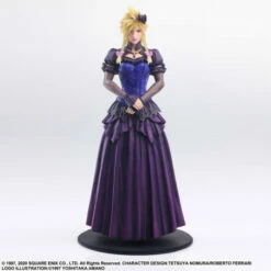 Square Enix Final Fantasy VII Remake STATIC ARTS Kai Cloud Strife Dress Ver. Figure