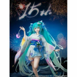 F:NEX × POPPRO Hatsune Miku Midsummer Fireworks Ver. 1/7 Scale Figure -Bandai Sales Store fnex poppro hatsune miku midsummer fireworks ver 17 scale figure 5
