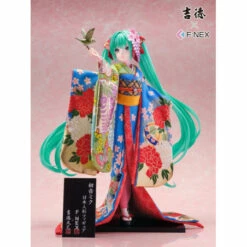 F:NEX X Yoshitoku Hatsune Miku -Japanese Doll- 1/4 Scale Figure -Bandai Sales Store fnex x yoshitoku hatsune miku japanese doll 14 scale figure 1