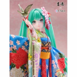 F:NEX X Yoshitoku Hatsune Miku -Japanese Doll- 1/4 Scale Figure -Bandai Sales Store fnex x yoshitoku hatsune miku japanese doll 14 scale figure 3