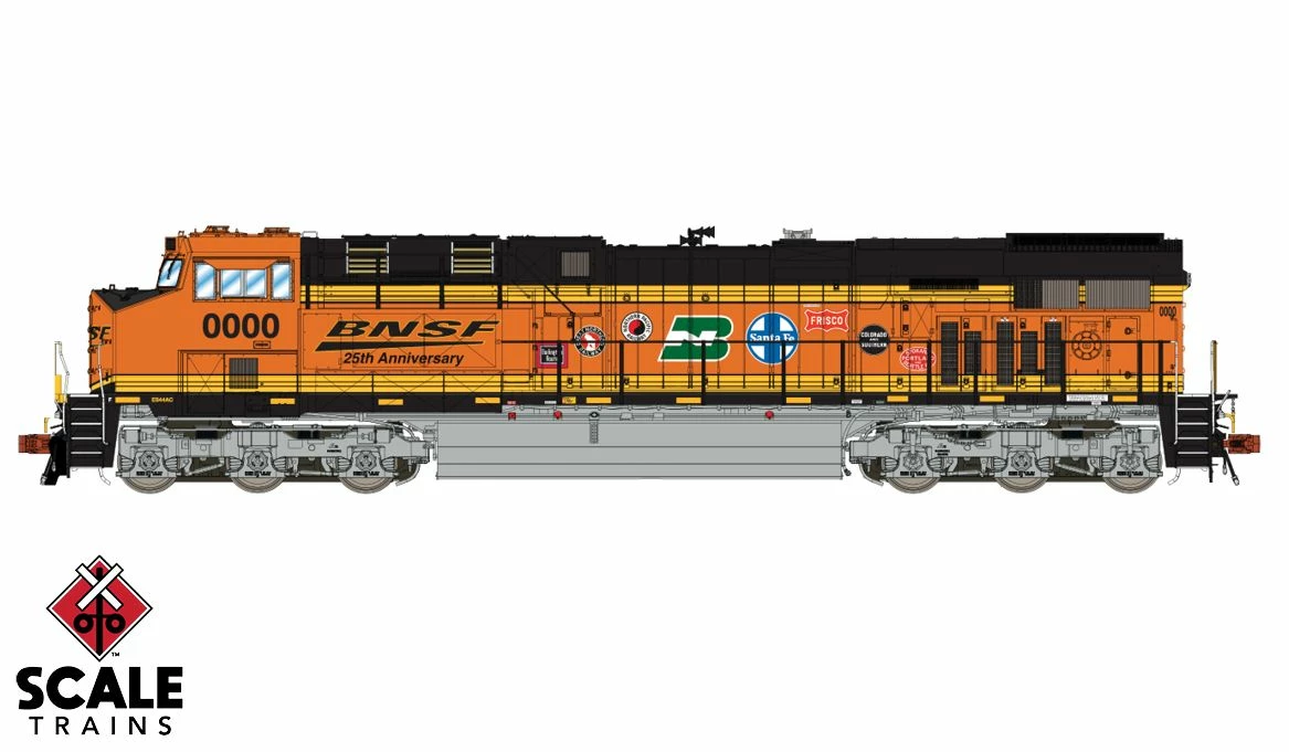 Fox Valley Models 10000 N Scale ES44AC "25th/Heritage III" BNSF 5869 DCC LokSound 1 Fox Valley Models 10000 N Scale ES44AC "25th/Heritage III" BNSF 5869 DCC LokSound