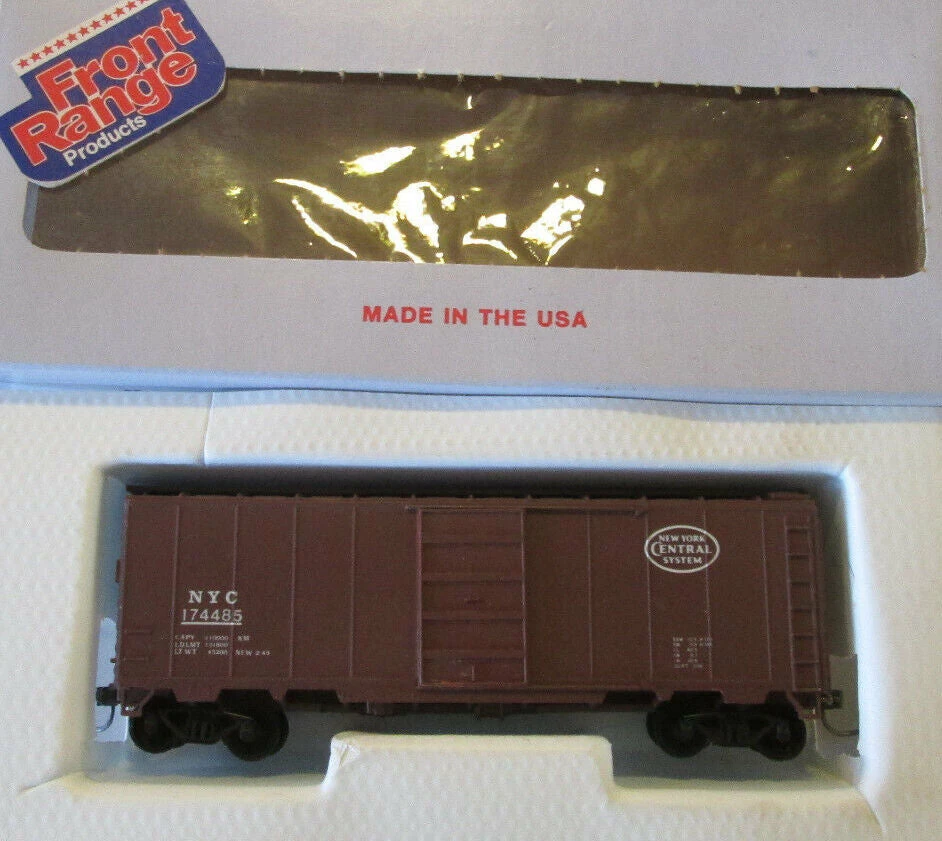 Front Range 4807 HO Scale 40' PS-1 Boxcar Kit New York Central NYC 174474 - NOS 1 Front Range 4807 HO Scale 40' PS-1 Boxcar Kit New York Central NYC 174474 - NOS