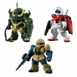FW GUNDAM CONVERGE CORE Mobile Suit Gundam REAL TYPE II 3 Figures Set Premium Bandai