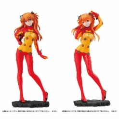 Bandai Gasha Portraits PREMIUM Asuka Langley Shikinami Evangelion 4 Pack BOX