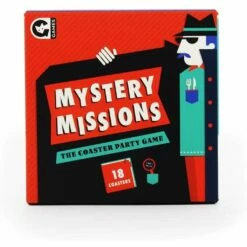 MYSTERY MISSIONS THE COASTER PARTY GAME**