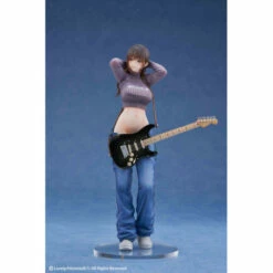 Guitar Sister Illustrated By Hitomio 1/7 Scale Figure Limited Bonus Set -Bandai Sales Store guitar sister illustrated by hitomio 17 scale figure limited bonus set 5