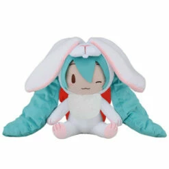 Sega Hatsune Miku Rabbit 2023 Fluffy Petite Plush Toy LL Size