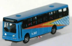 Herpa 63670 N Scale Bus Type 2 With Working Headlights Blue Orange And White