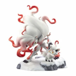Hisuian Zorua & Hisuian Zoroark Pokemon Center Original Figure -Bandai Sales Store hisuian zorua hisuian zoroark pokemon center original figure 3