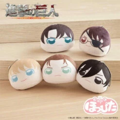 Hoppita Trading Mascot Attack On Titan 5 Pack BOX -Bandai Sales Store hoppita trading mascot attack on titan 5 pack box 1