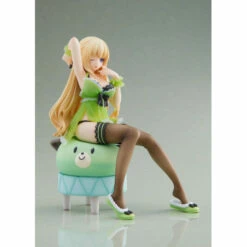 Hyperdimension Neptunia "Vert" Waking Up Ver. 1/8 Scale Figure -Bandai Sales Store hyperdimension neptunia vert waking up ver 18 scale figure 4