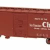 Intermountain 45836 HO Scale 40' Modified AAR Boxcar Santa Fe "Bx-37 San Francisco Chief" ATSF
