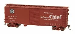 Intermountain 45836 HO Scale 40' Modified AAR Boxcar Santa Fe "Bx-37 San Francisco Chief" ATSF