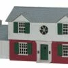 K-Line 6-21380 O Gauge Snap Together Building Kit Colonial House - NOS