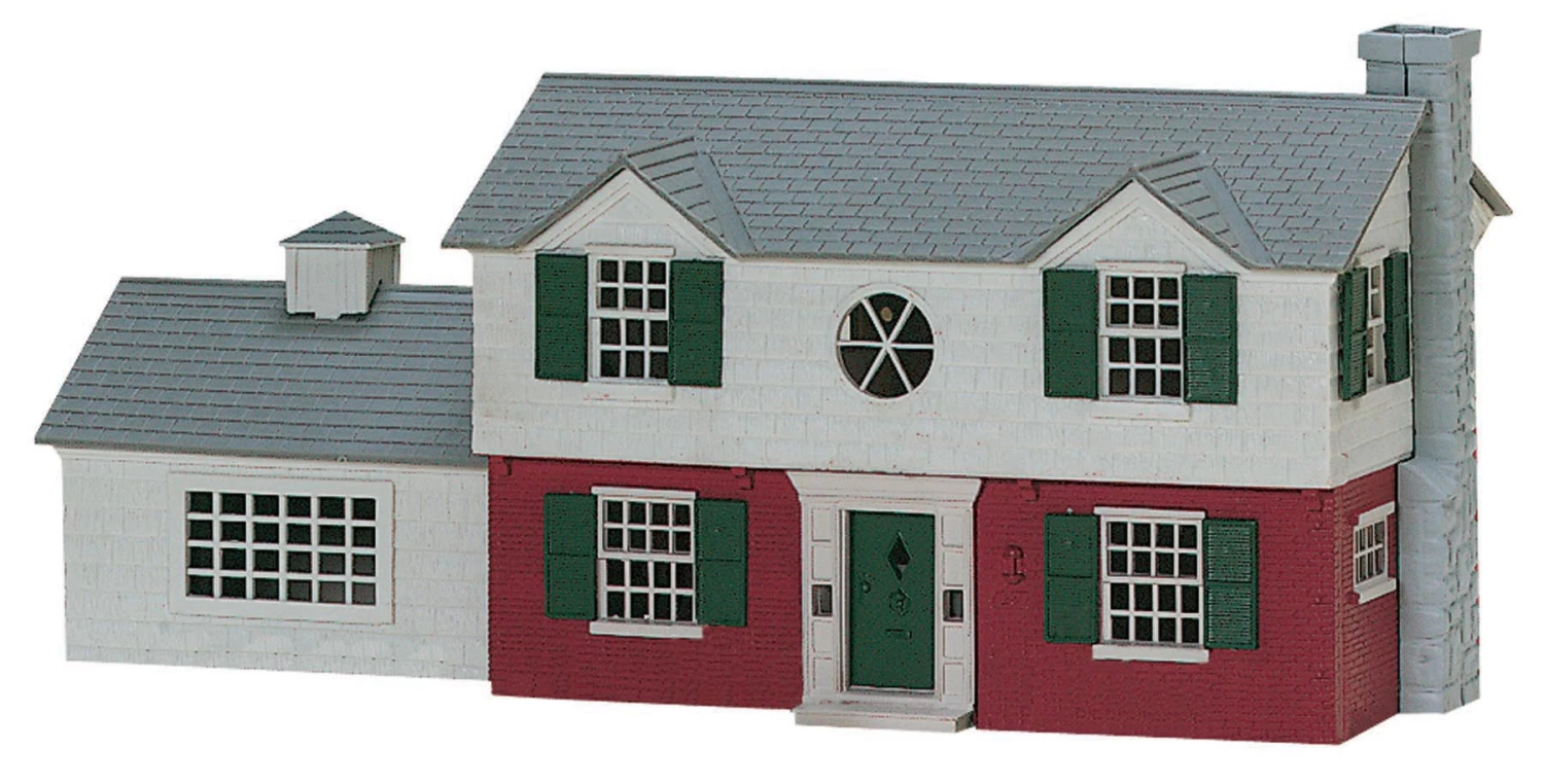K-Line 6-21380 O Gauge Snap Together Building Kit Colonial House - NOS 1 K-Line 6-21380 O Gauge Snap Together Building Kit Colonial House - NOS