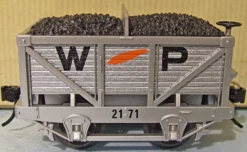 K-Line K672-2171A O Gauge Western Pacific WP Ore Car Set 6 Pack (Western Depot Exclusive) - NOS