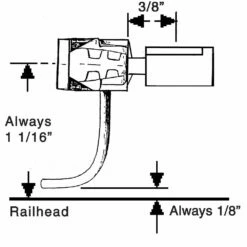 Kadee HO Scale 1835 1 Scale Centerset Couplers With Short Gearboxes -Bandai Sales Store kadee ho scale 1835 1 scale centerset couplers with short gearboxes 3