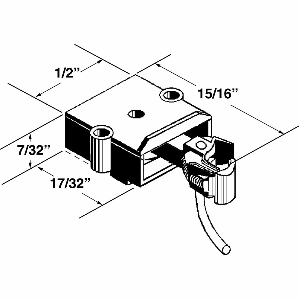 Kadee O Scale 806 Short Plastic Couplers With Plastic Short Gearboxes - Black 3 Kadee O Scale 806 Short Plastic Couplers With Plastic Short Gearboxes - Black - Image 3