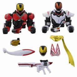 Bandai Kamen Rider Geats Revolve Figure PB04 Kamen Rider Geats Magnum Boost Heavy Paint Ver. & Fever Set
