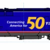 Kato 176-6037 N Scale GE P42 Genesis Amtrak Phase VI 50th Anniversary 108