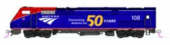 Kato 176-6037 N Scale GE P42 Genesis Amtrak Phase VI 50th Anniversary 108