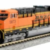 KATO 176-8930 N Scale GE ES44AC GEVO Diesel BNSF Swoosh 5873 With DCC