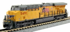 KATO 176-8932 N Scale GE ES44AC GEVO Diesel Union Pacific Flag UP 5380 With DCC