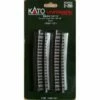 Kato 2290 HO Scale UniTrack 867mm 34-1/8" Radius Curve 10-Degree (2 Pack)