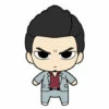 KADOKAWA Kazuma Kiryu Yakuza Like A Dragon Kiwami Plushie And Tin Badge Set