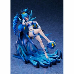 Lewysia Aquablue Vampire Negligee Ver. BOMBERGIRL Aqua 1/7 Scale Figure -Bandai Sales Store kouhai chan of the swimming club blue line swimsuit ver arms note 17 scale figure 9