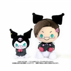 Kuromi X Jyuto Iruma Hypnosis Mic SANRIO NAKAYOKU EDIT Plush Toy Set