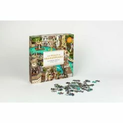WORLD OF SHAKESPEARE 1000 PC PUZZLE -Bandai Sales Store laurence king publishing world of shakespeare 1000 1