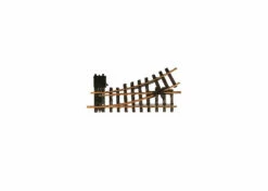 LGB 12100 G Gauge Track Left Hand Manual Turnout (330mm Straight 30 Degree R1 Curve)