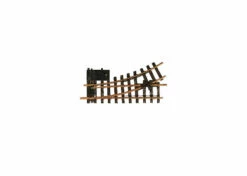 LGB 12150 G Gauge Track Left Hand Electric Turnout (330mm Straight 30 Degree R1 Curve)
