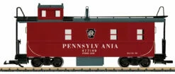 LGB 42793 G Gauge Red Caboose Undecorated With Decal Lettering For 5 Railroads