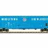 LGB 42933 G Gauge 50' Boxcar Middletown And New Jersey MNJ 125680