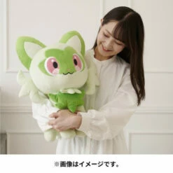 Life-size Plush Sprigatito Pokemon Center Limited -Bandai Sales Store life size plush sprigatito pokemon center limited 5
