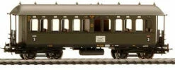 Liliput L381803 HO Scale 3rd Class Coach Deutsche Reichsbhan DR - NOS