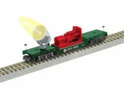 Lionel 2119170 S Gauge American Flyer Santa Track Searchlight Car