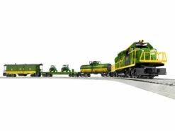 Lionel 2123040 O Gauge John Deere GP38 LionChief Train Set