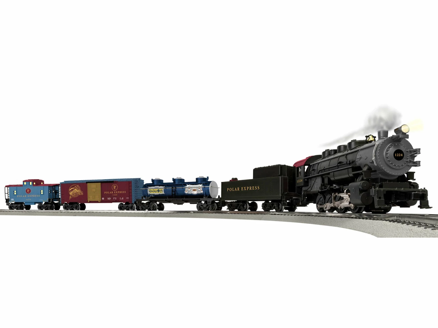 Lionel 2123070 O Gauge LionChief The Polar Express™ Freight Train Set 1 Lionel 2123070 O Gauge LionChief The Polar Express™ Freight Train Set