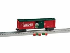 Lionel 2128250 O Gauge SledEx Operating Present Boxcar