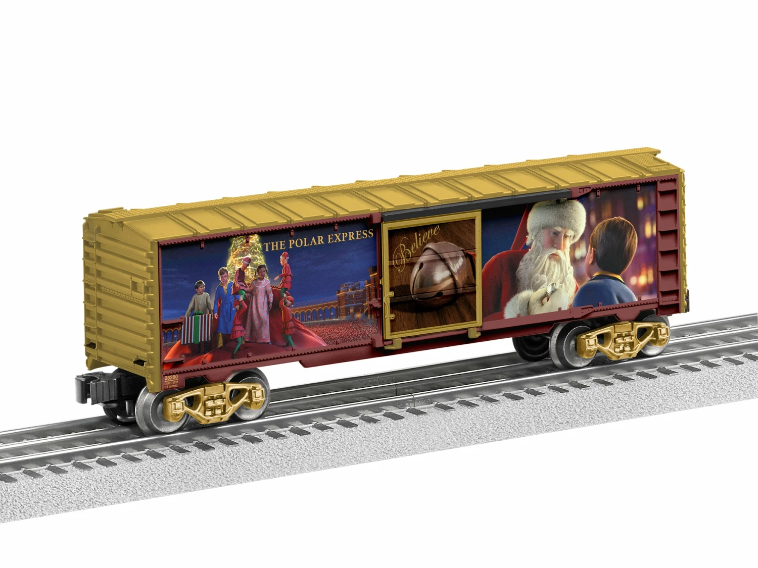 Lionel 2128280 O Gauge The Polar Express™ Boxcar 2 Lionel 2128280 O Gauge The Polar Express™ Boxcar - Image 2