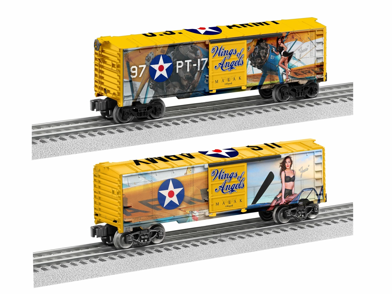 Lionel 2138190 O Gauge Wings Of Angles Boxcar - Jessie 1 Lionel 2138190 O Gauge Wings Of Angles Boxcar - Jessie