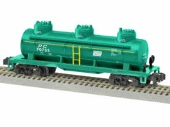 Lionel 2219170 S Gauge American Flyer 3 Dome Tank Car Penn Central PC 70755