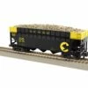 Lionel 2219261 S Gauge American Flyer Woodchip Hopper Chessie System C&O 110031